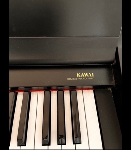 KAWAI デジタルピアノ pn80  鍵盤  動作確認済み　