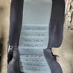 180SX後期純正シート助手席🚗