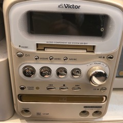 CD MD ラジオプレーヤー　Victor