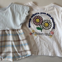 100cm 半袖トップス3点まとめ売りの画像