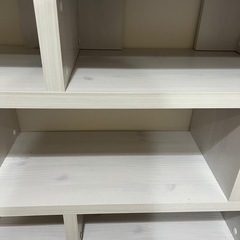 引越しのため3/17まで　おしゃれ棚　ホワイトの画像