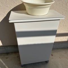 無印良品　ゴミ箱　もらってください