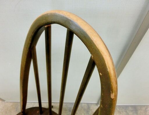 ■ERCOL アーコール クエーカーチェア① イギリスビンテージ 椅子 イス ダイニングチェア 札幌 西区 西野