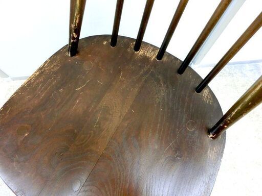 ■ERCOL アーコール クエーカーチェア① イギリスビンテージ 椅子 イス ダイニングチェア 札幌 西区 西野
