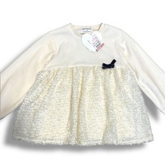 しまむら チュニック トップス 120cm 未使用タグ付きの画像