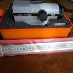 自動レベル&ミニスタッフの画像