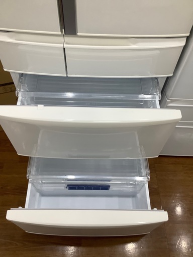 6ドア冷蔵庫　Panasonic  NR-J50PC-WDW 2020年製　501L