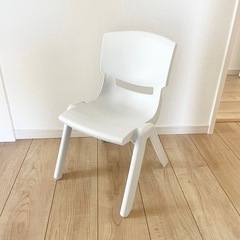 バースデイ キッズチェア グレー