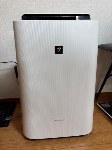 お話し中　SHARPの空気清浄機