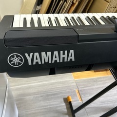 YAMAHA電子ピアノ88鍵盤 P-125 X型キーボードスタンド2020年製の画像