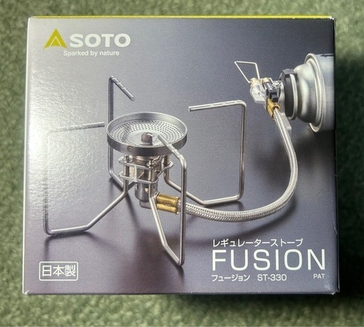 SOTO（新富士バーナー）レギュレーターストーブFUSION（フュージョン） ST-330  未使用