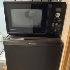 [取引中] 　冷蔵庫　オーブンレンジ　炊飯器　ケトル　冷蔵庫上ラ...
