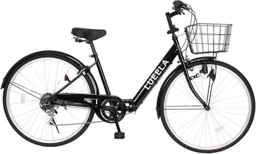 21Technology 21テクノロジー 折りたたみシティサイクル  CT266 26インチ ジェットブラック