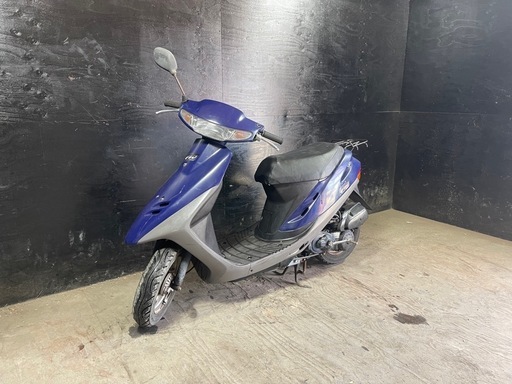 ★支払総額3.0万円★ 定休日なし！いつでも現車確認可能！ ホンダ スーパーディオ 青 AF27　人気のスーパーディオ！ バッテリー新品！ 激安原付入荷しました！