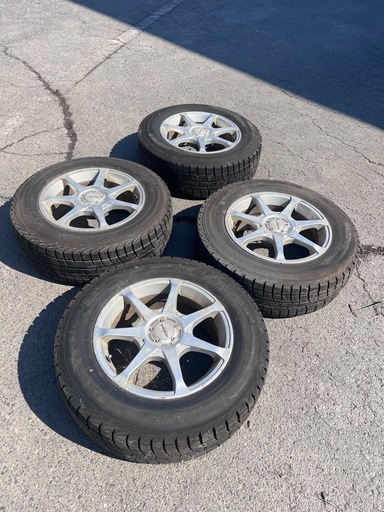 アルミホイール　冬タイヤ付き