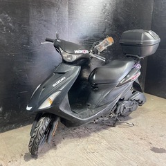 ★支払総額7.5万円★ 買取強化中！無理査定致します！ スズキ アドレスV125S 黒 CF4MA人気のV125！ ウェーブディスク！ 社外リアサス！ Sタイプ！の画像