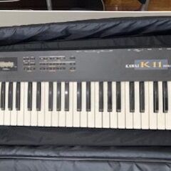 KAWAIシンセサイザーK11　ソフトケース　キーボードスタンド付の画像