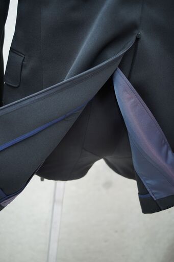 変形学生服　カスタム 学ラン　男子学生服　上衣のみ　ﾃﾞｯﾄｽﾄｯｸ @sj0183A06ss