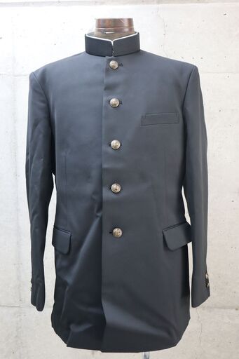 変形学生服　カスタム 学ラン　男子学生服　上衣のみ　ﾃﾞｯﾄｽﾄｯｸ @sj0184A44ss