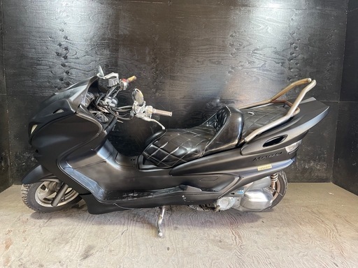 ★支払総額5.8万円★激安車、バイク専門店！不動車、事故車買取ます！ヤマハ マジェスティ250 マッド SG03J 社外マフラー！ エアロパーツ！ 社外ハンドル、ポスト！ フロントマスク！