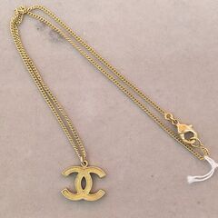 CHANEL/シャネル　ネックレス　ココマーク　ゴールド　0.7...