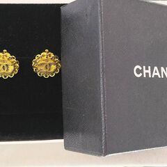 CHANEL/シャネル　イヤリング　ココマーク　95P　箱付き　IKZ-590
