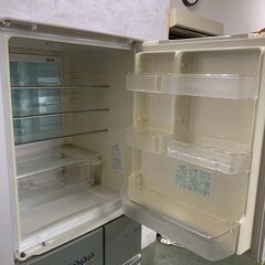 【SHARP】 シャープ ノンフロン 冷凍冷蔵庫 SJ-HL40M-H 2006年製 401L 動作確認済 両開きドア プラズマクラスター 冷蔵庫 大容量 Y1083の画像