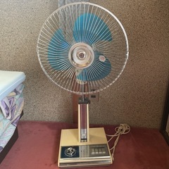 レトロな扇風機