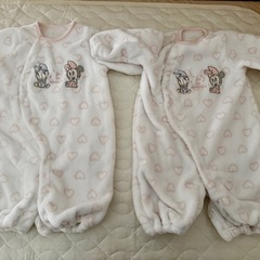 新生児サイズ肌着と2wayオール(秋冬素材)の画像