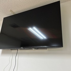 チューナーレスTV 55型壁掛セットの画像