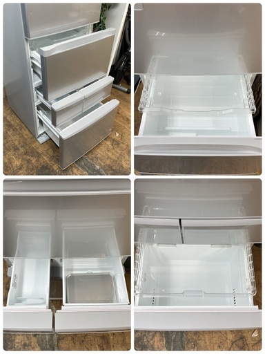 R404 ☀️ジモティー限定価格！ TOSHIBA 冷蔵庫 (410L / 5ドア) 17年製 GR-K41G ⭐ 動作確認済 ⭐ ク