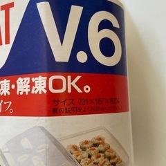 GOURMET VAT V.6 保存容器セット　電子レンジ　冷凍　解凍OKの画像