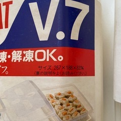 GOURMET VAT V.6 保存容器セット　電子レンジ　冷凍　解凍OKの画像