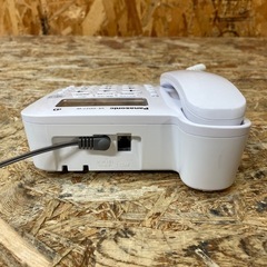 C(7070) パナソニック コードレス電話機 親機 子機 セット Panasonic ナンバーディスプレイ対応 キャッチホン VE-GD27DL-W 説明書付きの画像