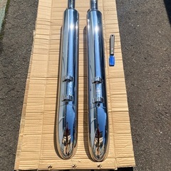  FLHT&FLHR用スリップオンマフラー の画像