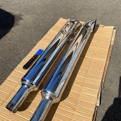  FLHT&FLHR用スリップオンマフラー の画像