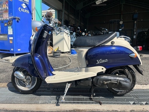 可愛らしいバイク ヤマハ ビーノ 5AU 快調 大阪発 2スト 希少カラー