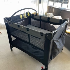 【定価16,500円】カトージ折りたたみベビーベッド