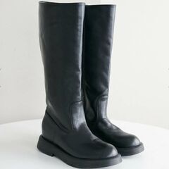 Discoat 女性用ブーツ ブラック 23.5cm 24.5cm 定価14300円の画像