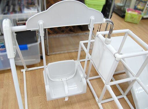 マイファースト キッズパーク ジャングルジム ブランコ すべり台 鉄棒 ホワイト 2才～5才 20kgまで 札幌市 清田区 平岡