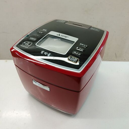 品質保証☆配達有り5000円(税別）三菱 IHジャー炊飯器 5合炊き レッド