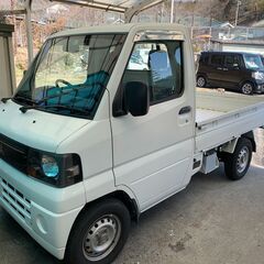 綺麗な軽トラ走行２万４千キロ車検８年10月オートマ21年式格安即戦力