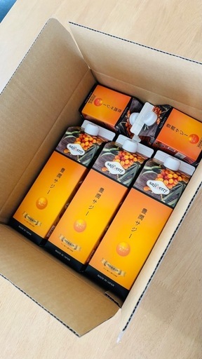 サジー1000ml3本＋300ml2本