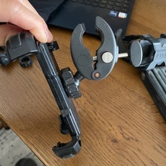 自転車　スマホホルダーの画像