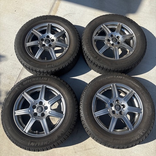 30プリウス純正ホイール MICHELIN スタッドレス 4本 トヨタ プリウス 純正 30 タイヤ ホイール 4本セット｜Yahoo