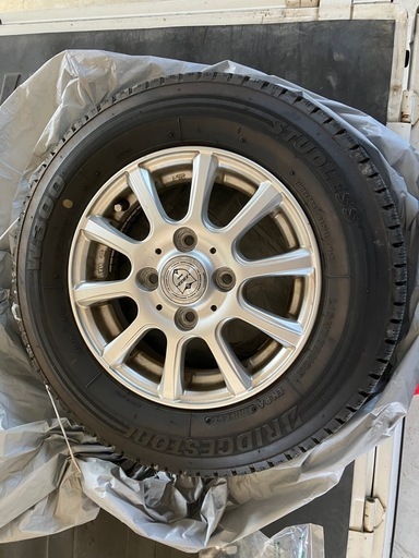 スタッドレスホイール4本セット（中古軽トラ用）