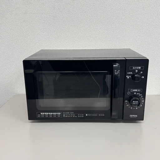 激安 ☆ジモティー限定価格☆ 高年式22年製　DR-G1721F ゼピール ブラック 単機能電子レンジA0876