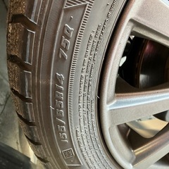 【値下げ】スタッドレスホイール4本セット（軽自動車）の画像