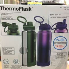 海外・日本製品のサルベージ販売始めました！　ThermoFlask　ステンレス製携帯用魔法瓶2本セットの画像