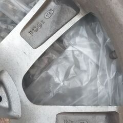 225/45R18　PCD=114.3　IN=53　アルミ4本セットの画像